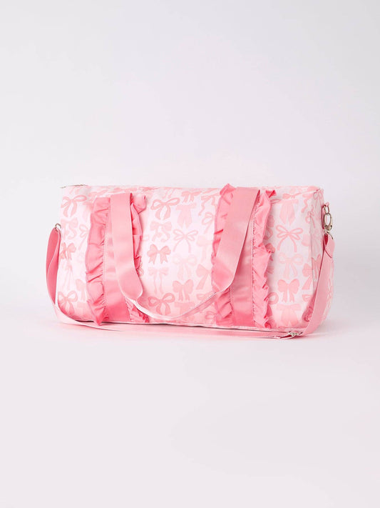 Pink Bow Duffel Bag