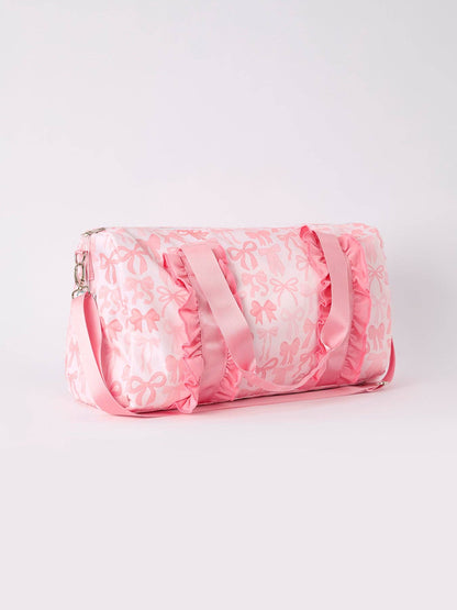 Pink Bow Duffel Bag