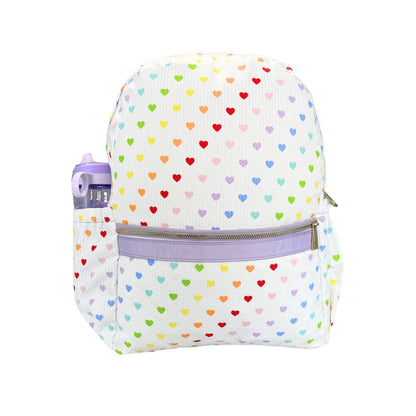 Tiny Hearts Medium Backpack w/ Pocket - Tiniboo