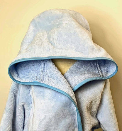 Kids Hooded Cotton Terry Velour Robes USA Made-Style120