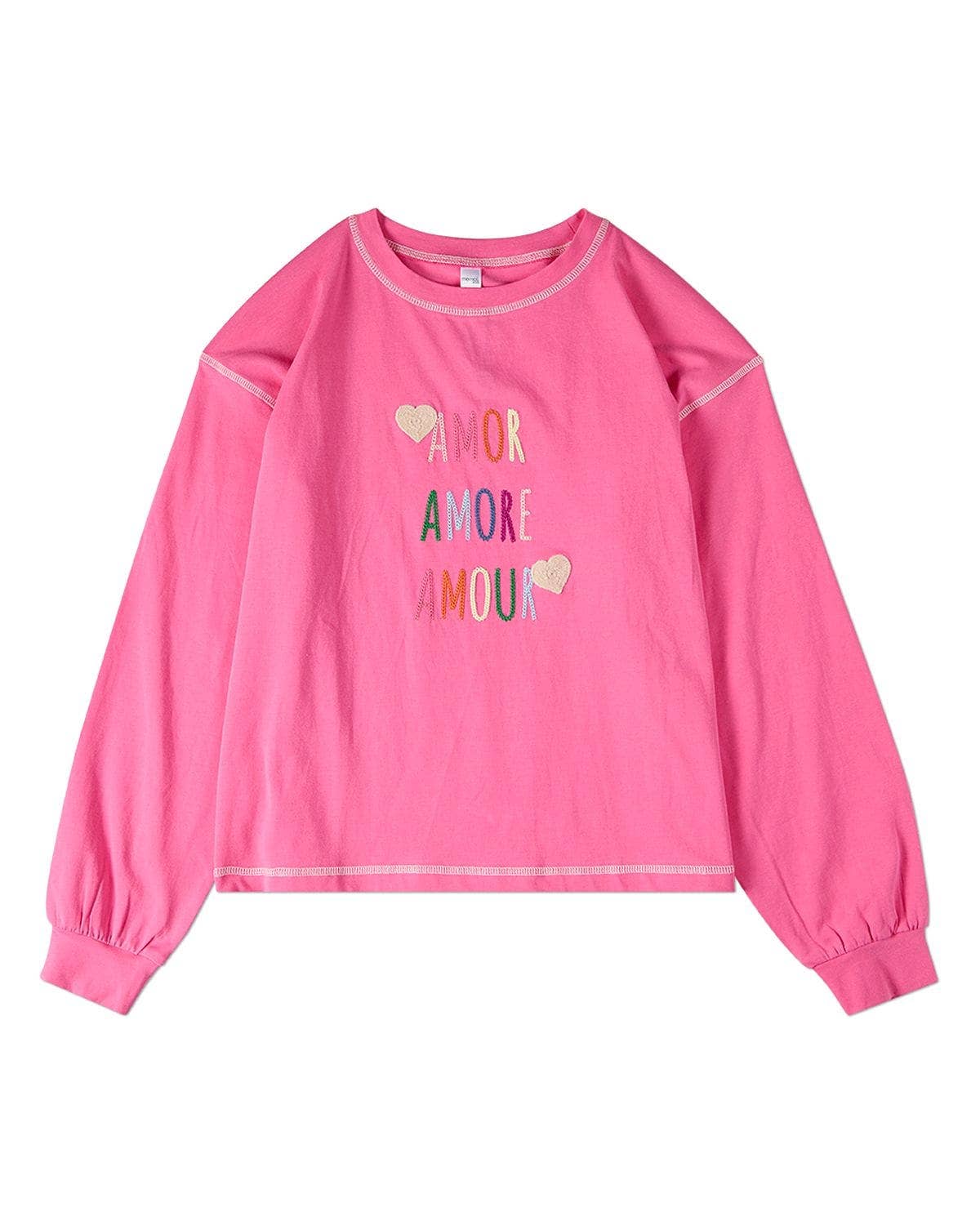 Amor, Amore, Amour Long Sleeve T-Shirt