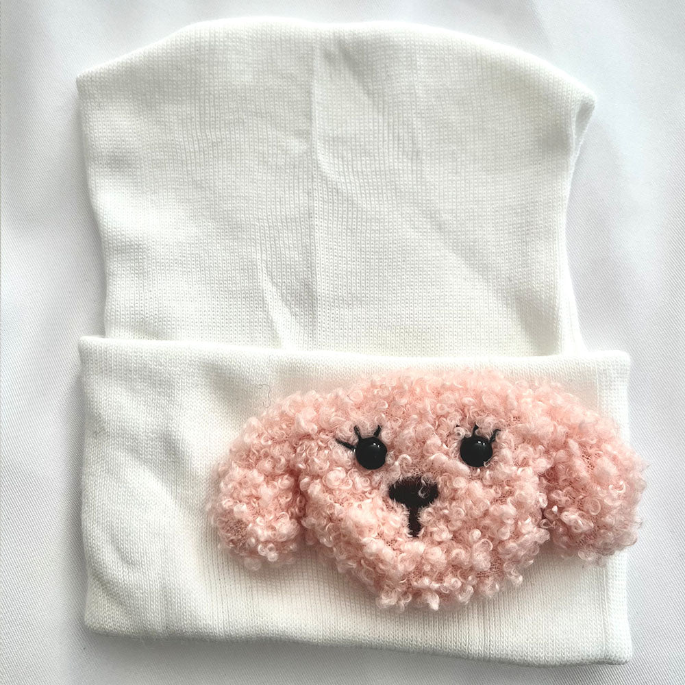 Pink Dog Hospital Hat - Tiniboo
