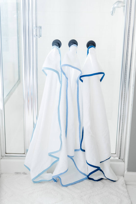 Hooded Terry Bath Towel for Baby and Toddlers | Plush Terry
