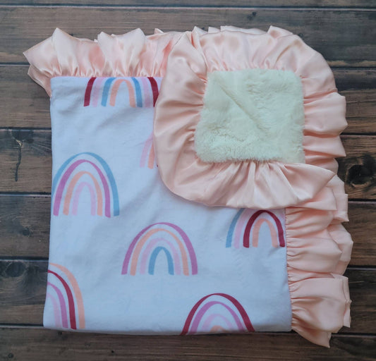 Over the Rainbow Baby Blanket - Tiniboo