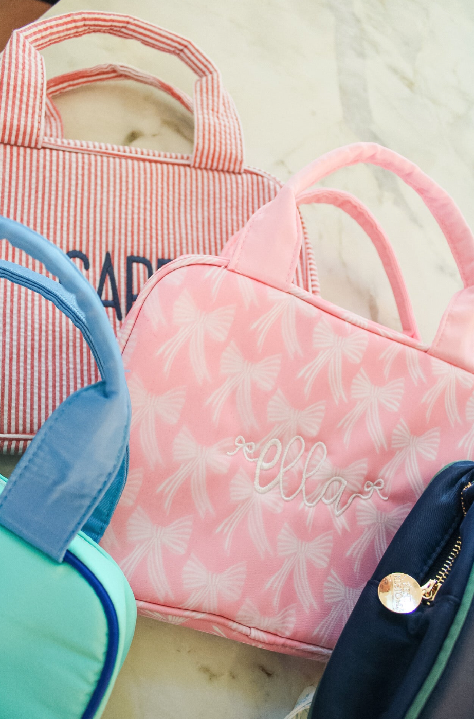 Pink Bow Backpack