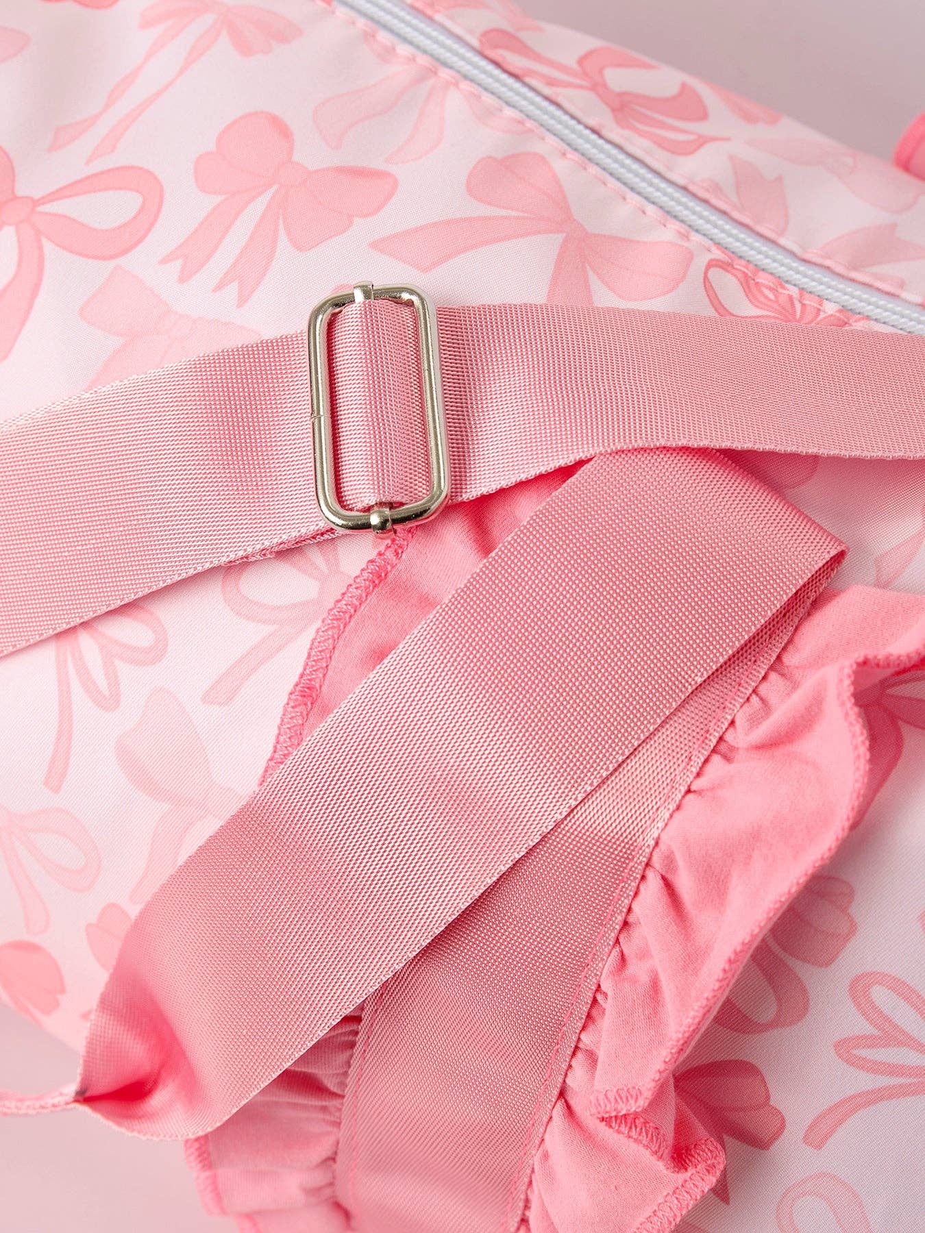 Pink Bow Duffel Bag