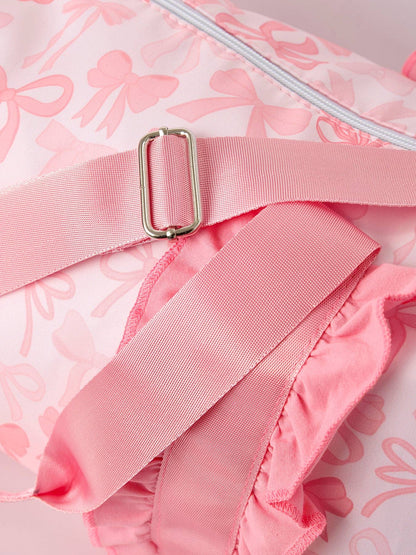 Pink Bow Duffel Bag