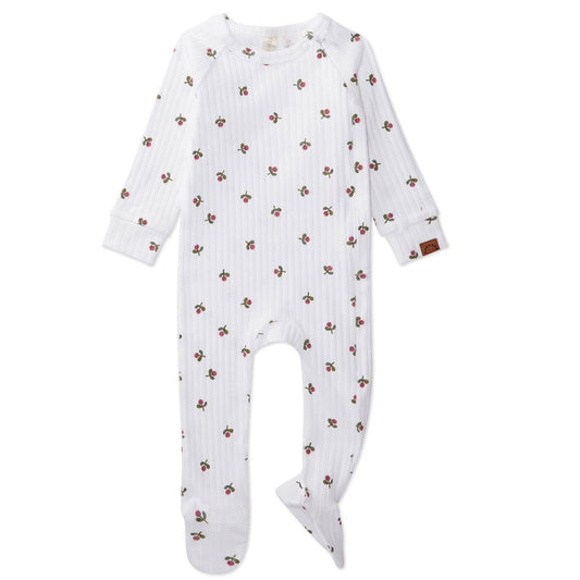 Rib Flower Bud Footie